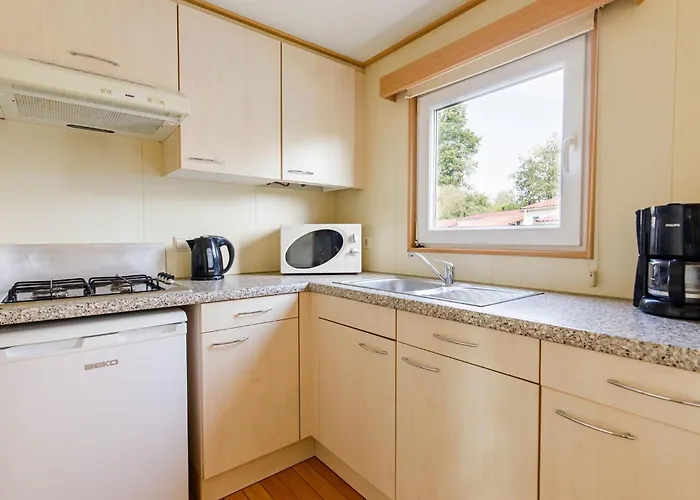 In Leukermeer By The Waterside Chalet