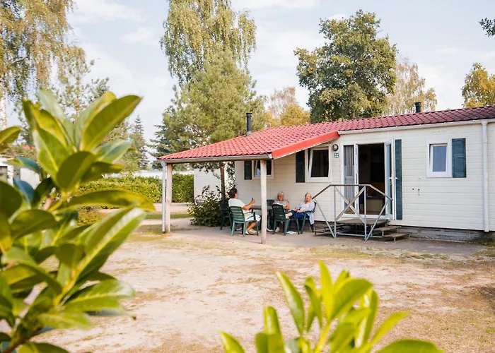 In Leukermeer By The Waterside Chalet